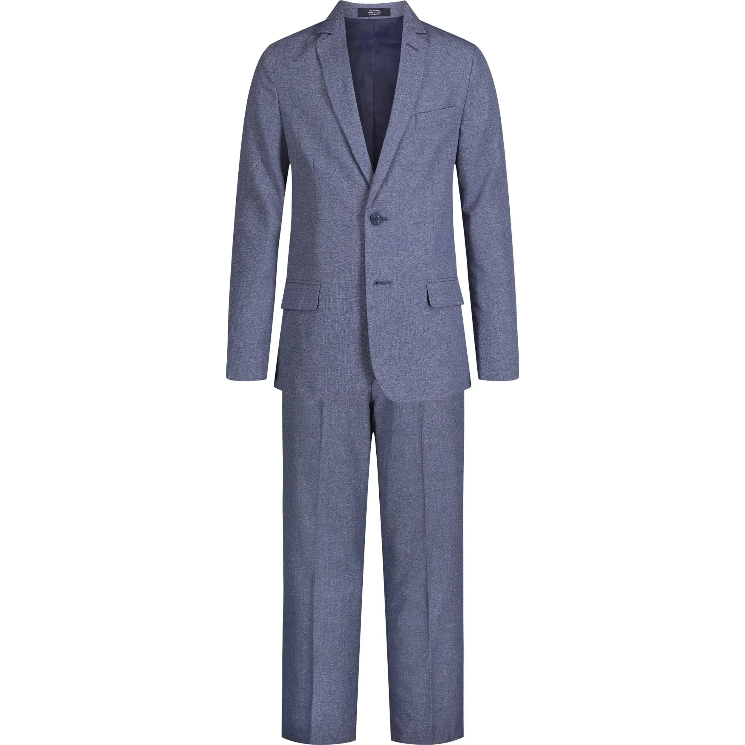 Nautica Big Boys 2-Piece. Micro-Texture Suit - Dark Blue - Size 12