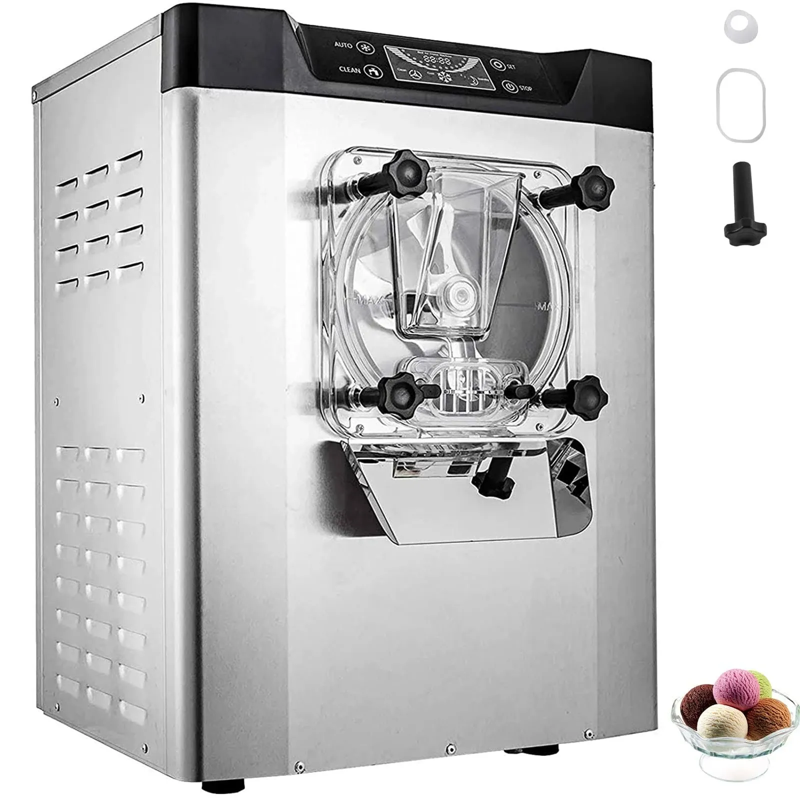 1400W COMMERCIAL ICE CREAM MACHINE (16-20L/HR) - EXPRESS SHIPPING