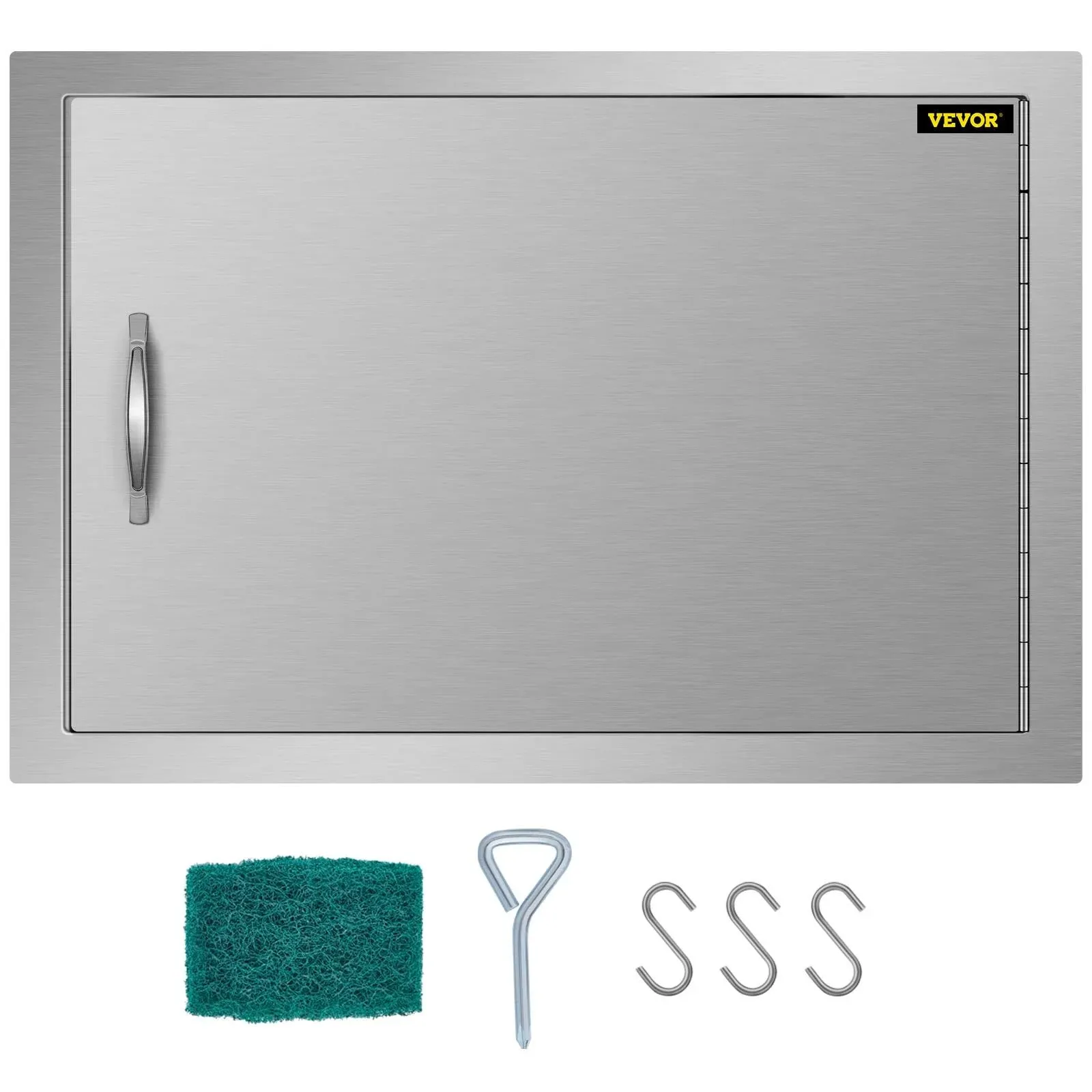 VEVOR 24 x 17-IN Outdoor Kitchen Door Built-In Grill Cabinet Single Door Lowes.com