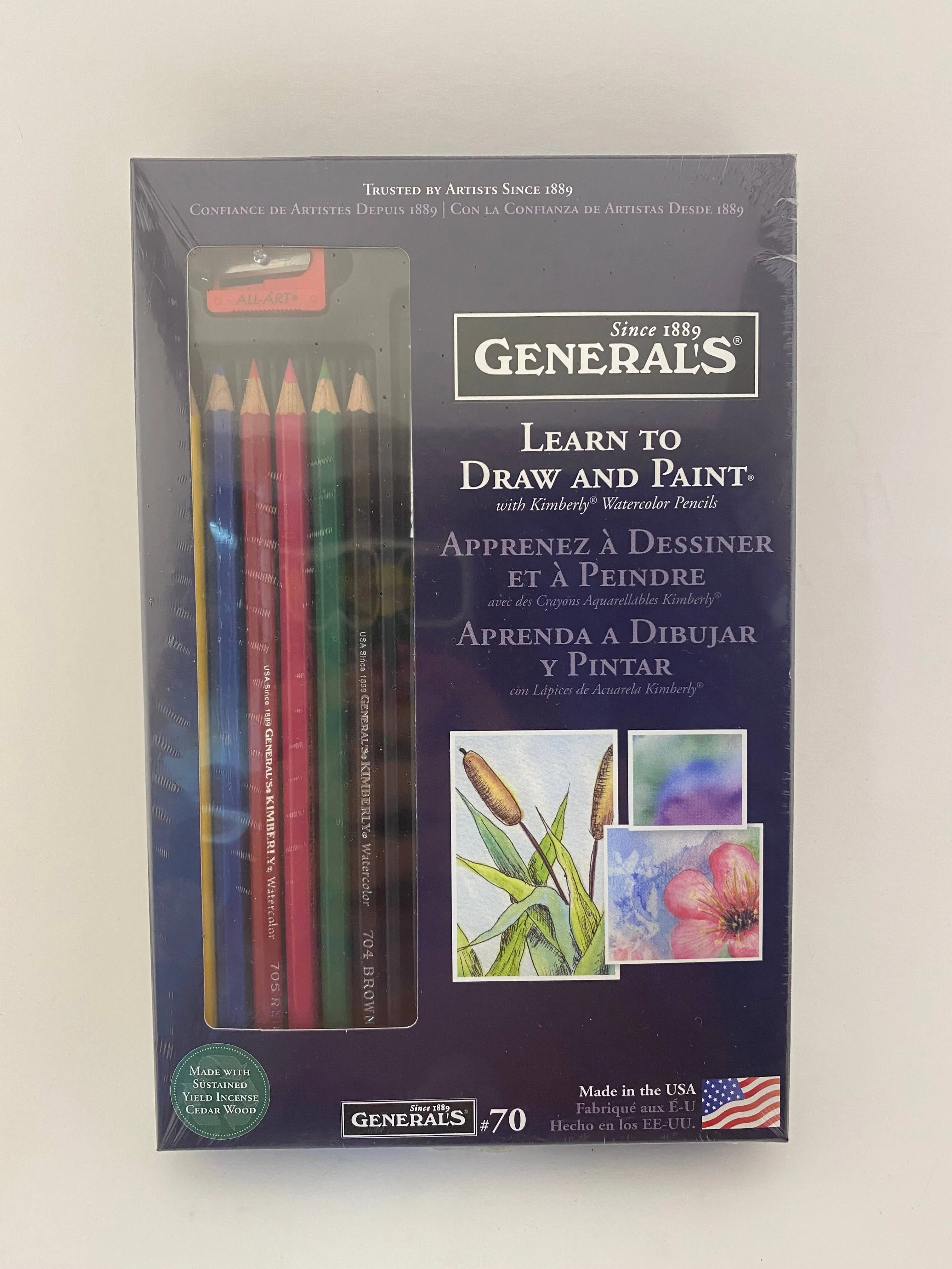 General Pencil Learn to Draw & Paint Watercolor Pencils