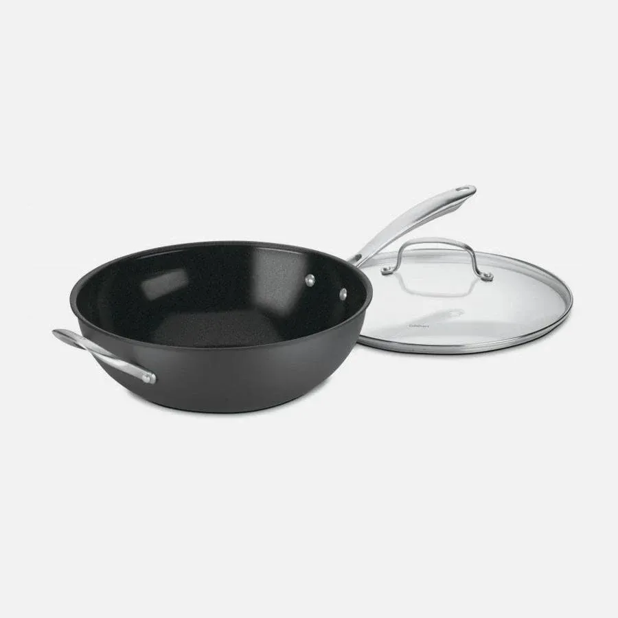 Cuisinart GG26-30H GreenGourmet Hard Anodized 12" Stir Fry Wok