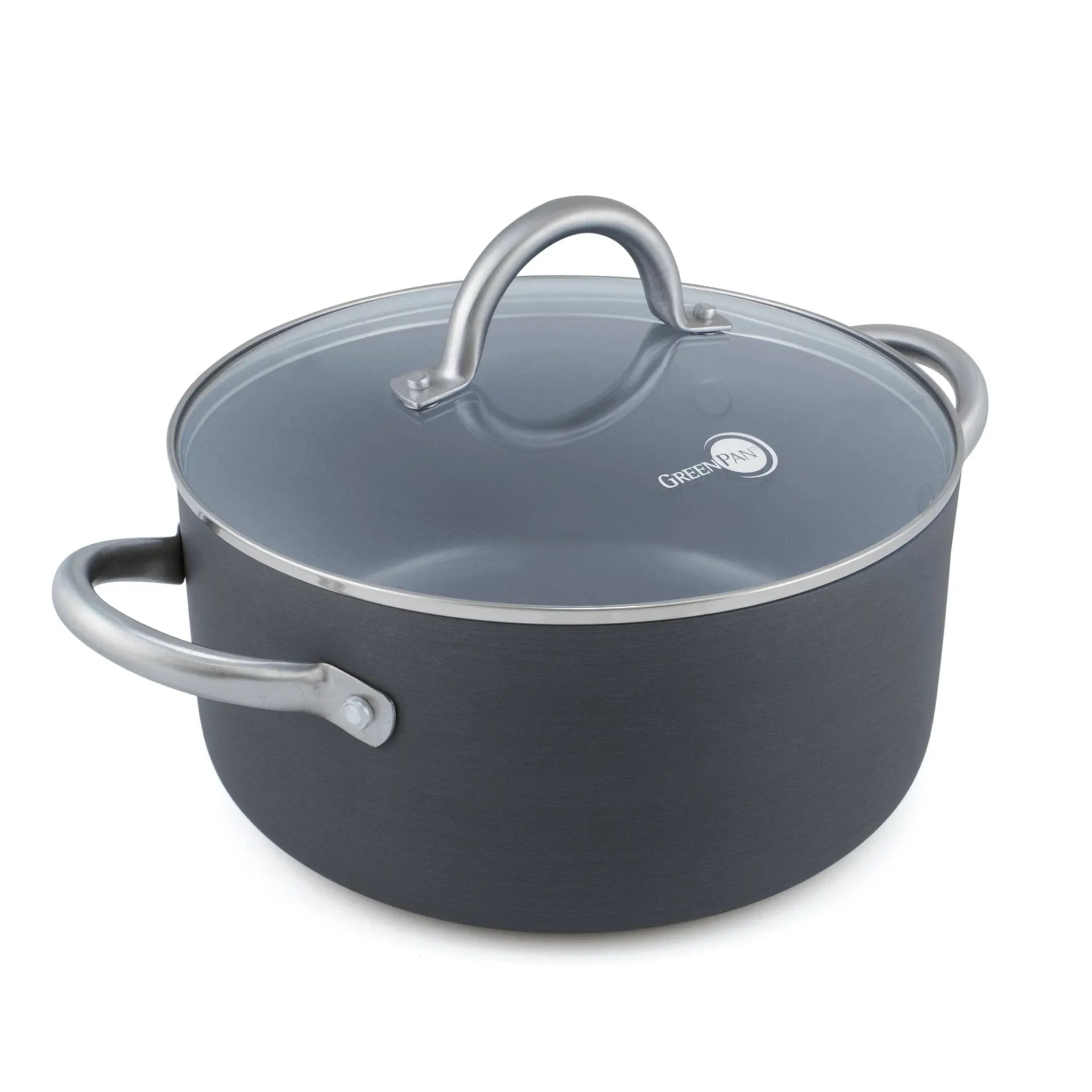 Lima Hard Anodized Healthy Ceramic Nonstick 5qt Stock Pot With Lid Pfasfree Oven