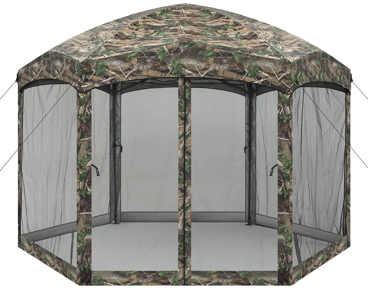 ABCCANOPY 6 Sided Instant Screened Gazebo Outdoor Screen House Room 6x6ft