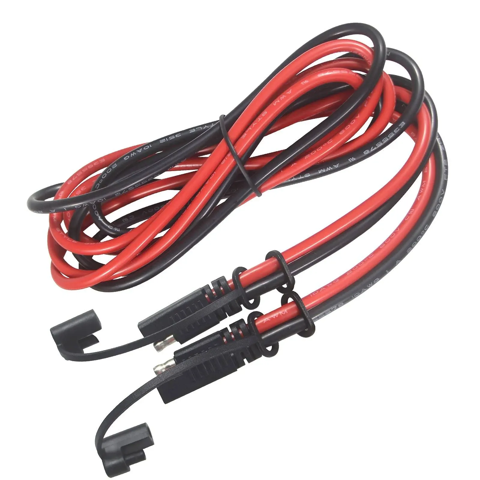 10gauge SAE Extension Cable 10AWG - 6ft SAE to SAE Cable Battery Charger ...