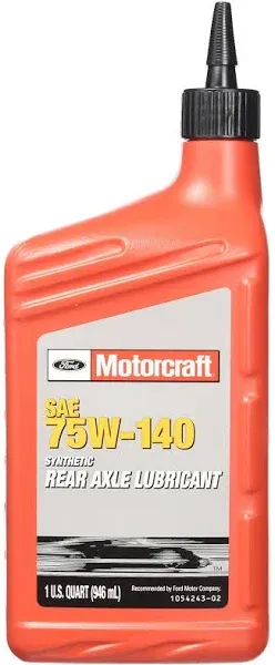 Motorcraft SAE 75w140 Synthetic Rear Axle Lubricant