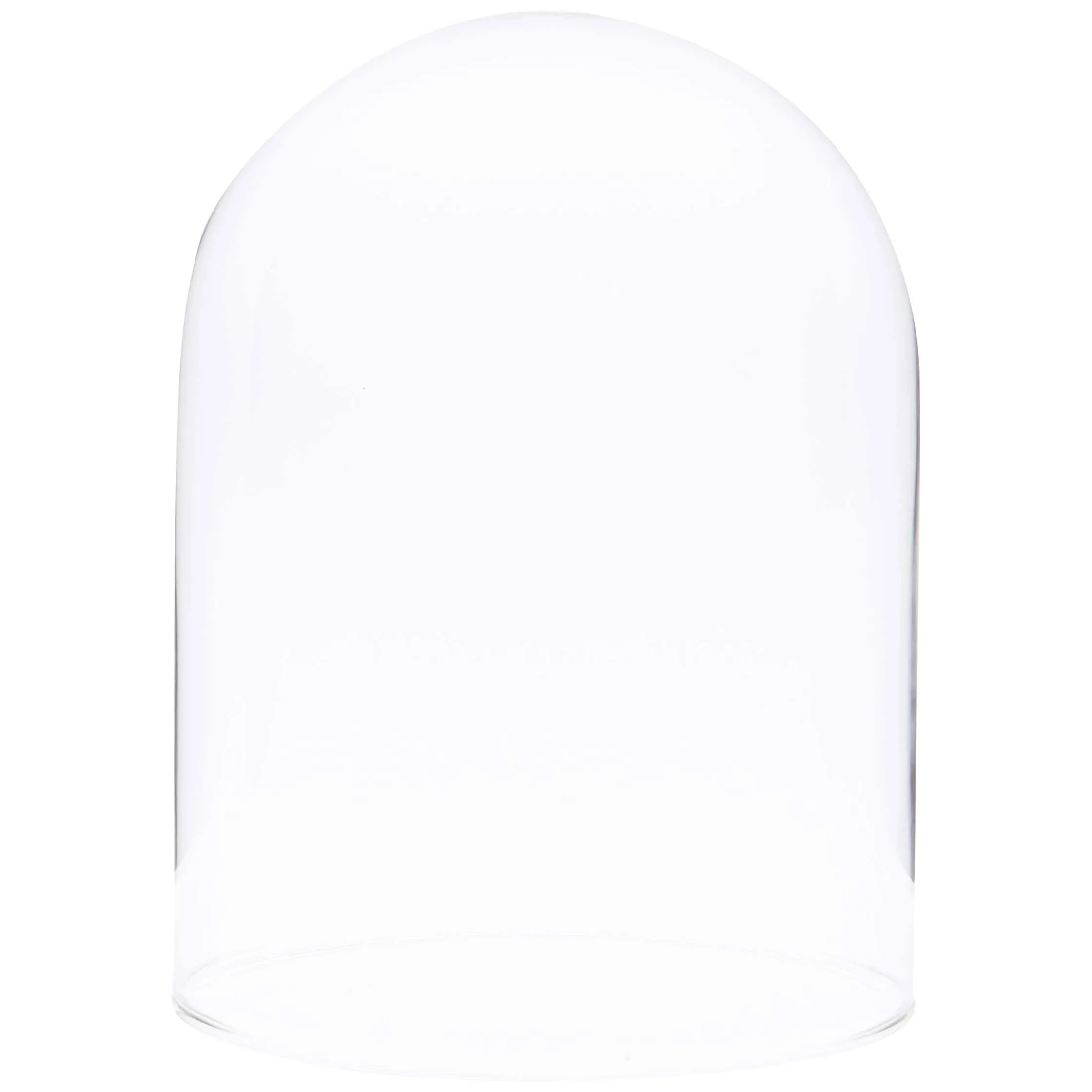 Plymor 4" x 5.25" Glass Display Dome Cloche (No Base)