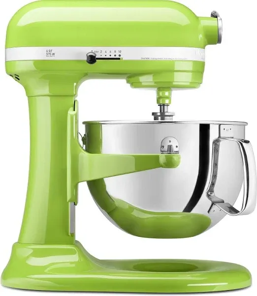 KitchenAid Kp26m1xga 6-Quarts Professional 600 Series Stand Mixer Green Apple