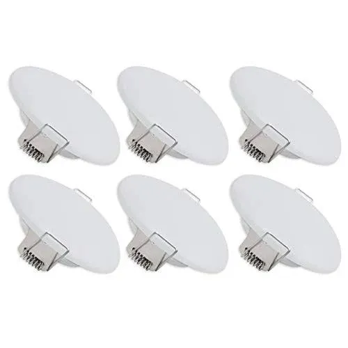 12V LED 3.5inch Recessed Mount Ceiling Light with Springs, RV Pack of 6