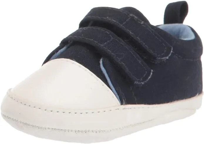 Gerber Baby Neutral Navy Canvas Sneakers - 6-9mo