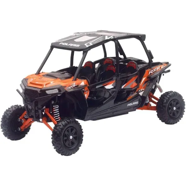 New-Ray 57843A Replica 1:18 UTV Polaris RZR 4 Turbo XP Orange