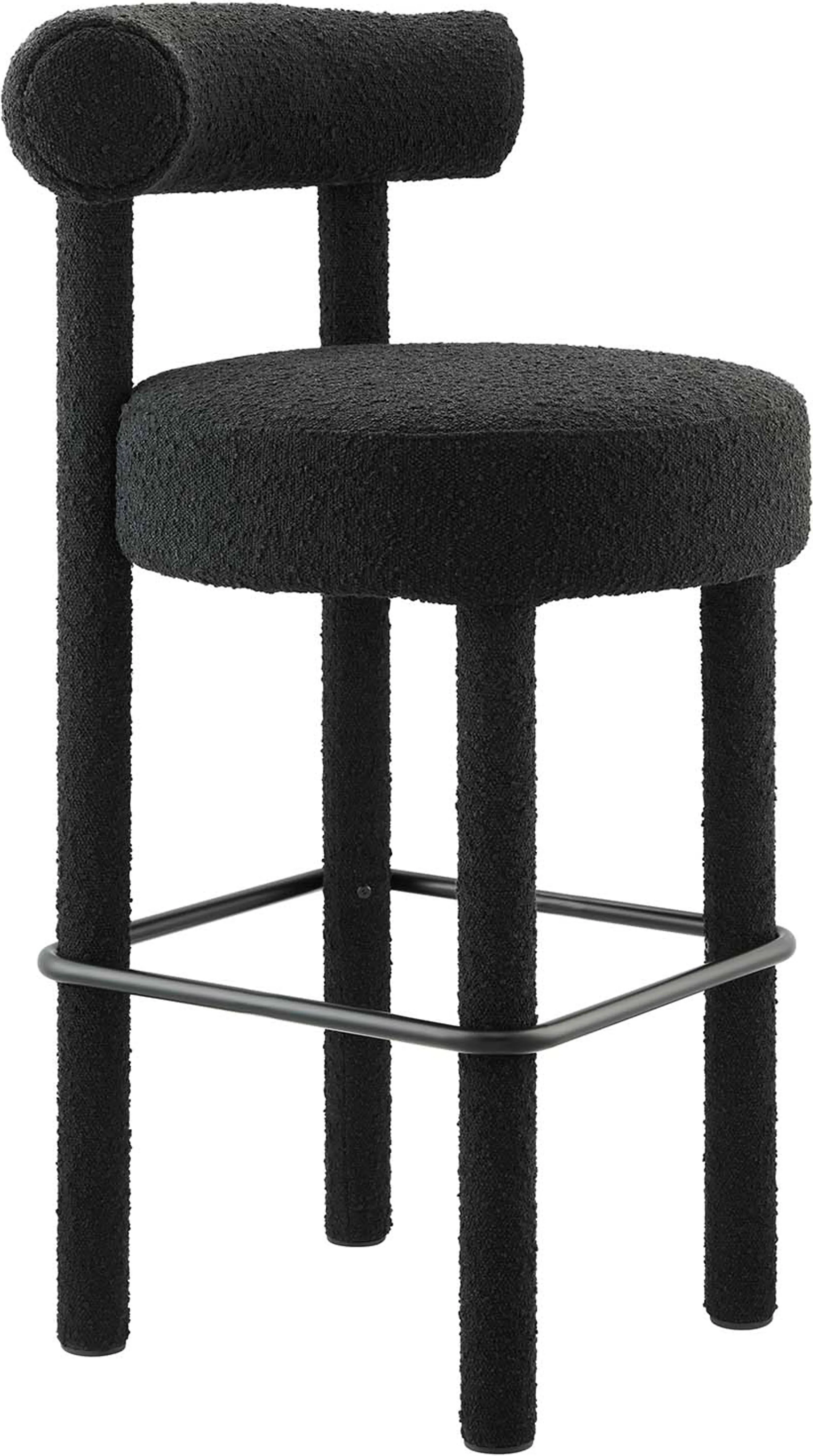 Toulouse Boucle Fabric Counter Stool By Modway