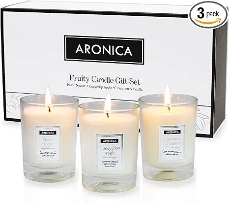 Designer Candle Aronica Scent: Fruity