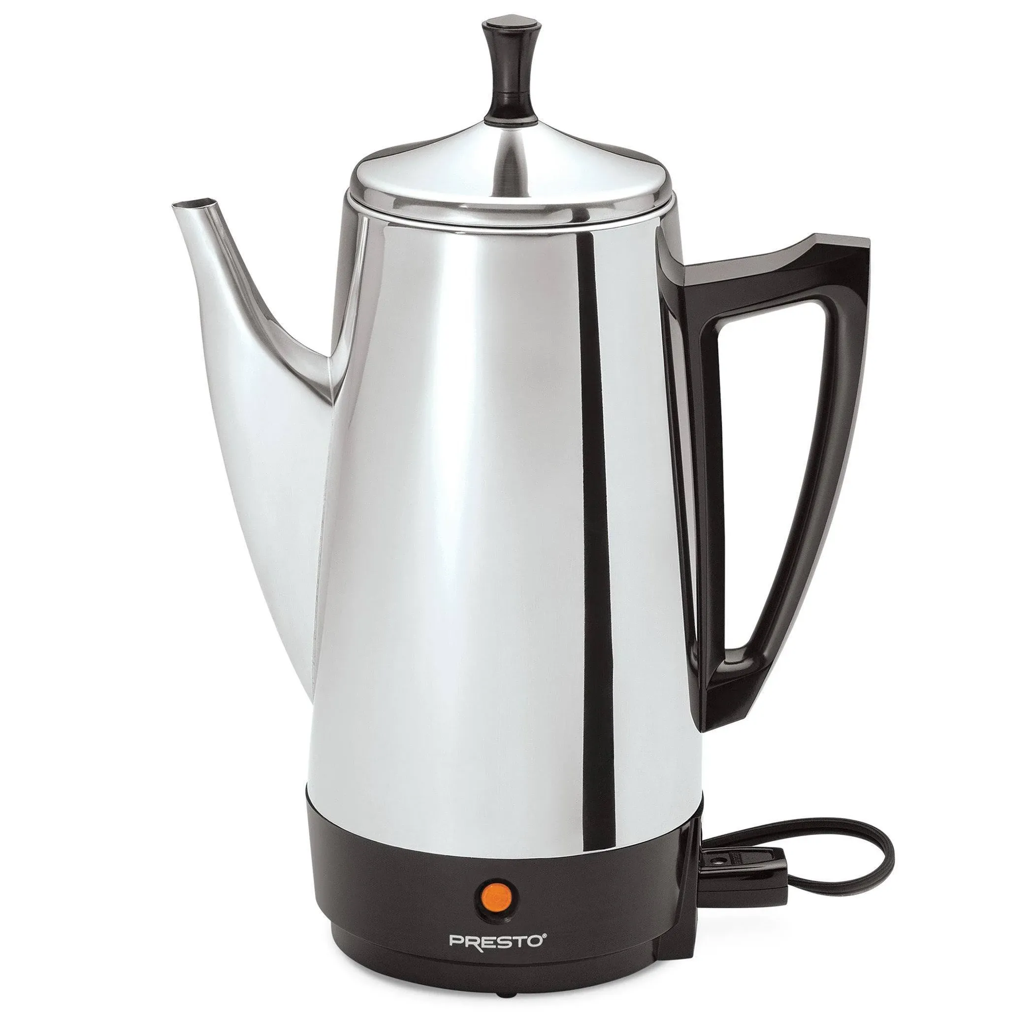 Presto 12 Cup Coffee Percolator, Stainless Steel