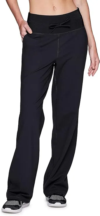 Rbx Active Women's Super Soft Lightweight Relaxed Fit Wide Leg Yoga Pants