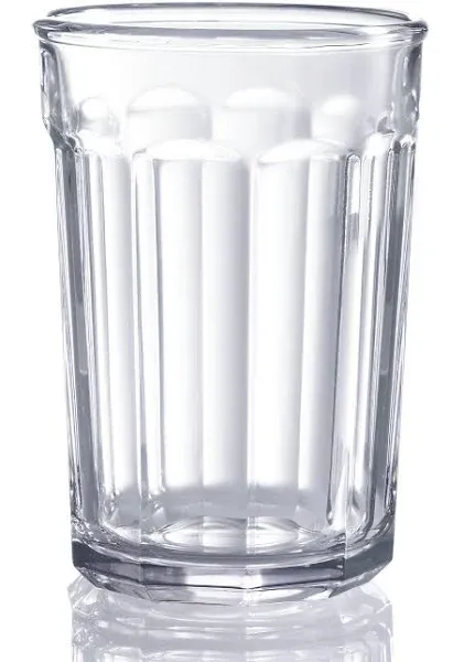 Luminarc Arc  Glass Storage Jar/Cooler with White Lid 21-Oz Set of 4