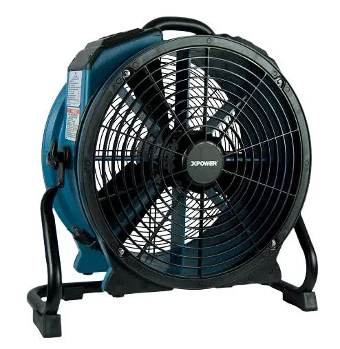 XPOWER X-47ATR Professional Sealed Motor Axial Fan (1/3 HP)