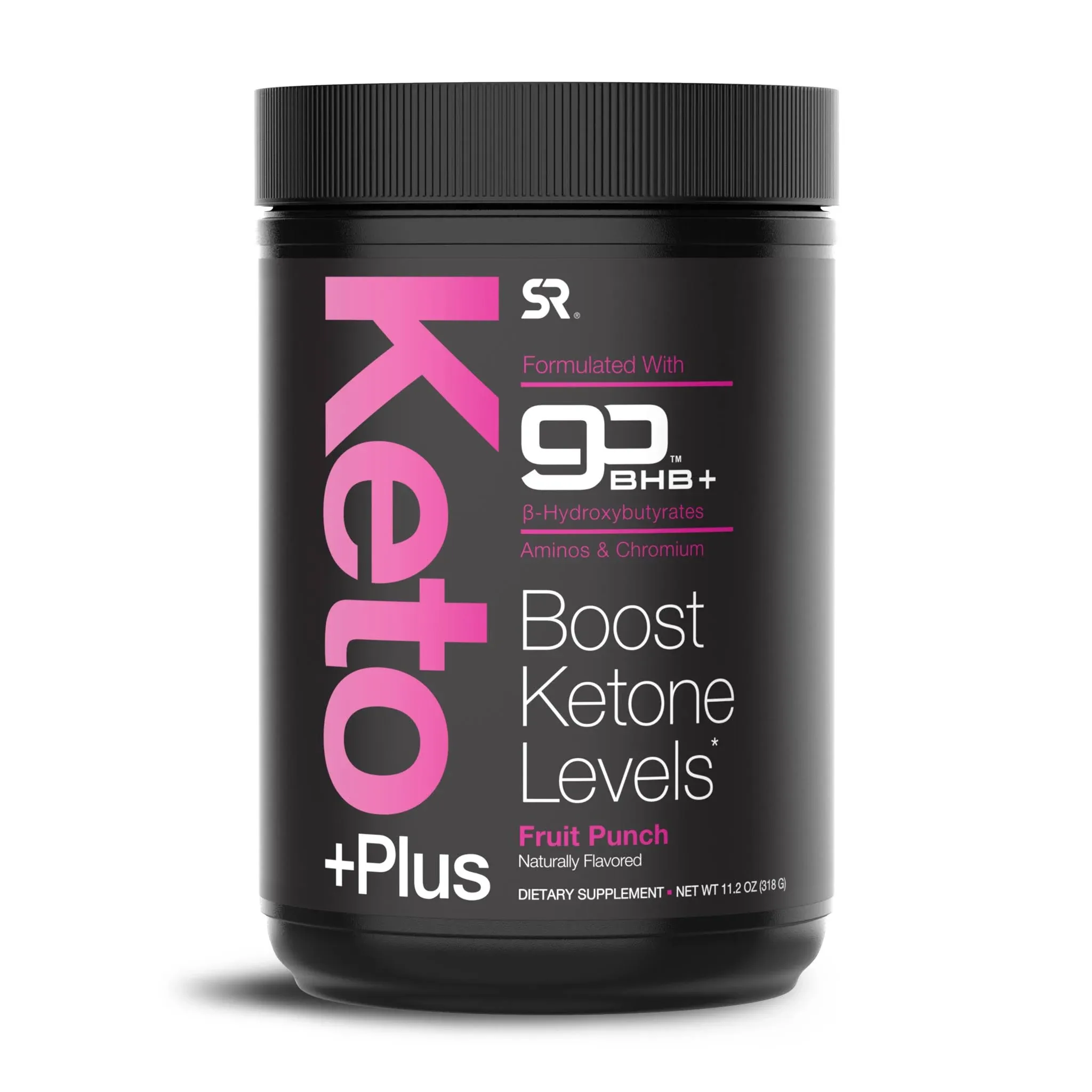 Sports Research Keto Plus with goBHB + Amino Acids - 30 Servings Fruit Punch