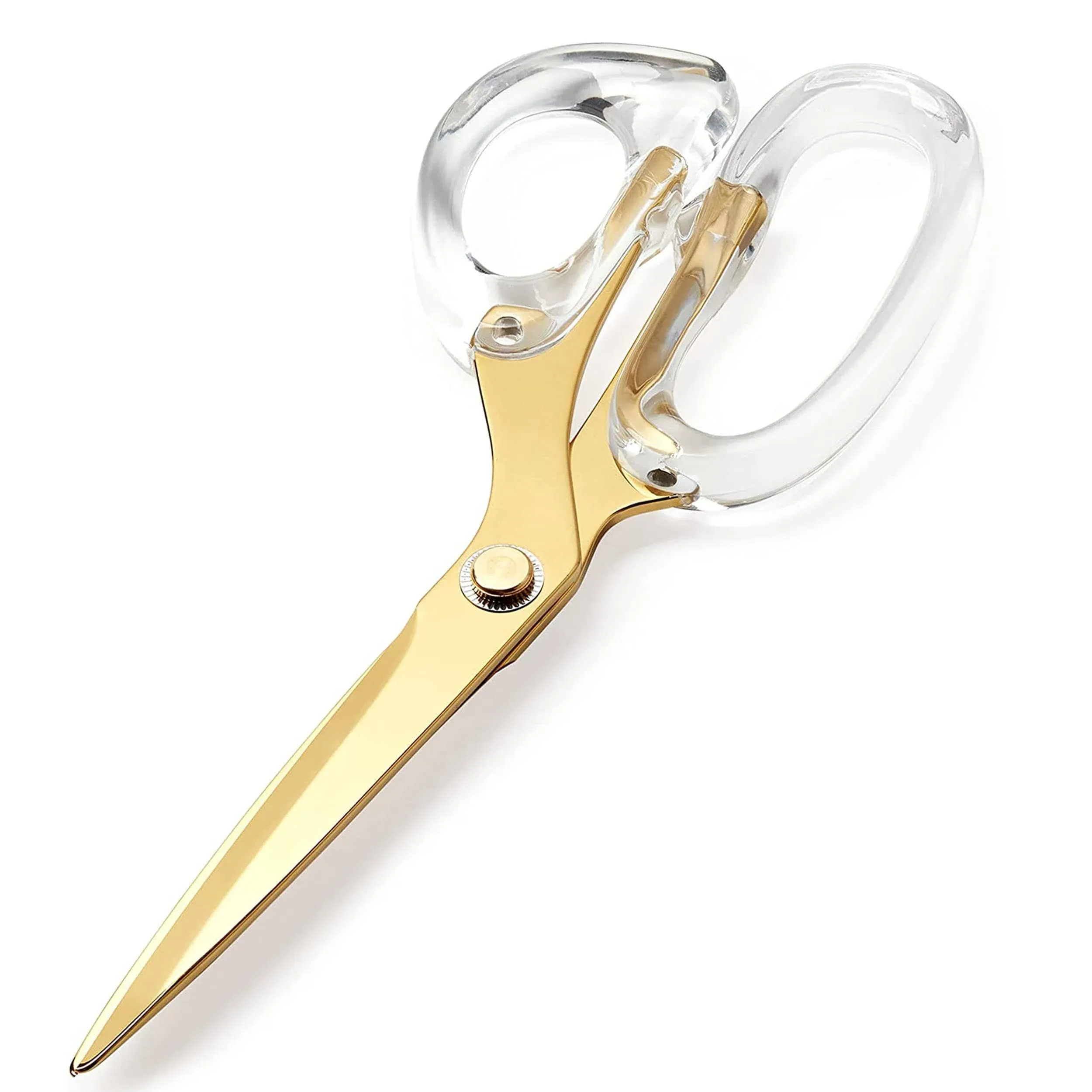 Acrylic Scissors - 9 inch Gold Stainless Steel Tool for Office, Home, School ...