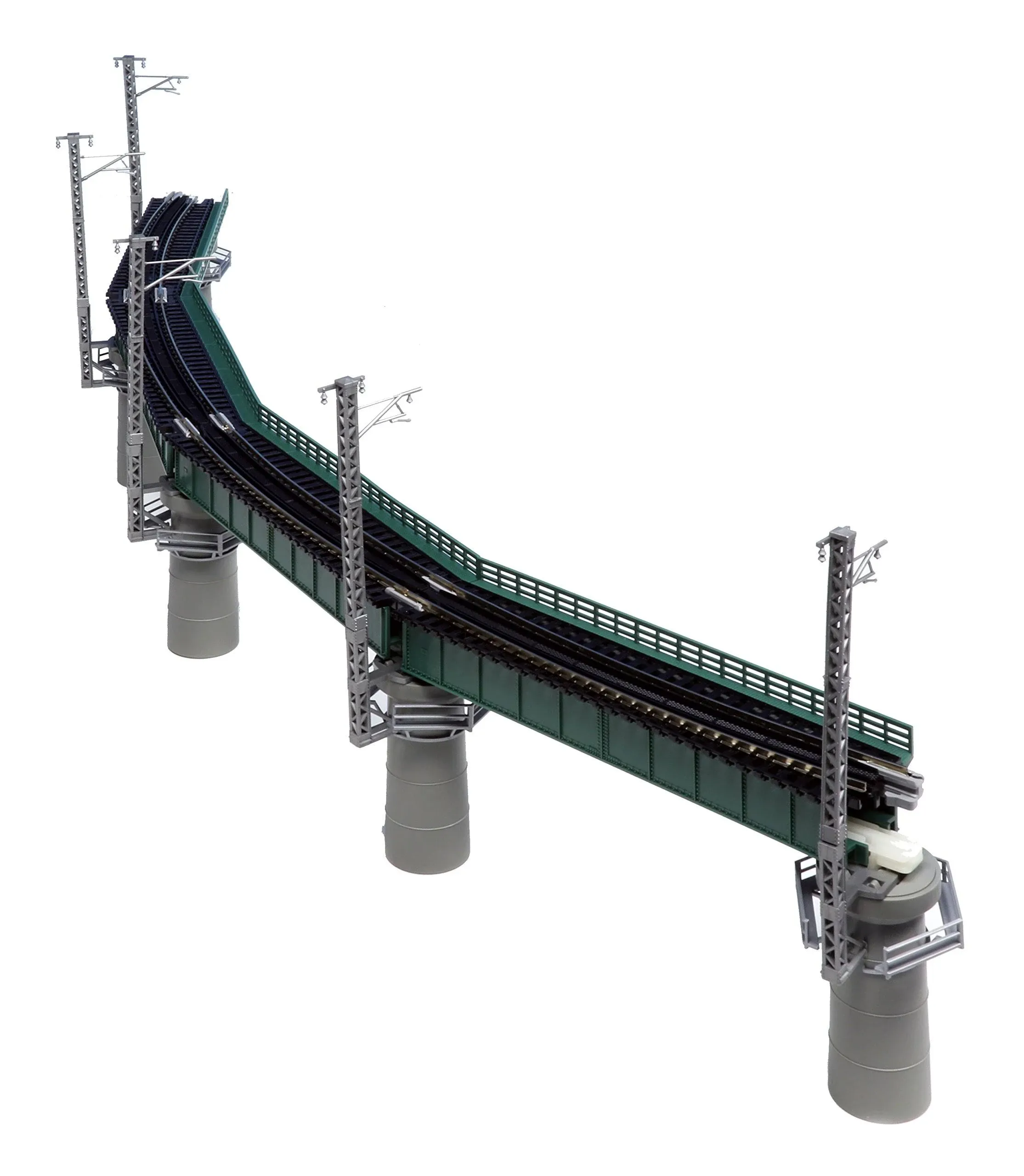 Kato   20-823 UNITRACK Curved Bridge Set  N Scale