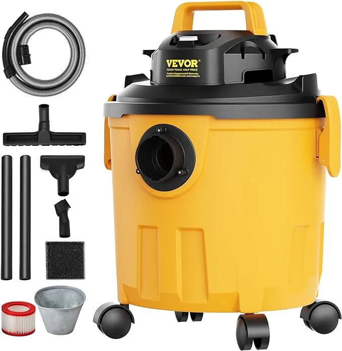 VEVOR 5 Gallon Wet and Dry Shop Vacuum