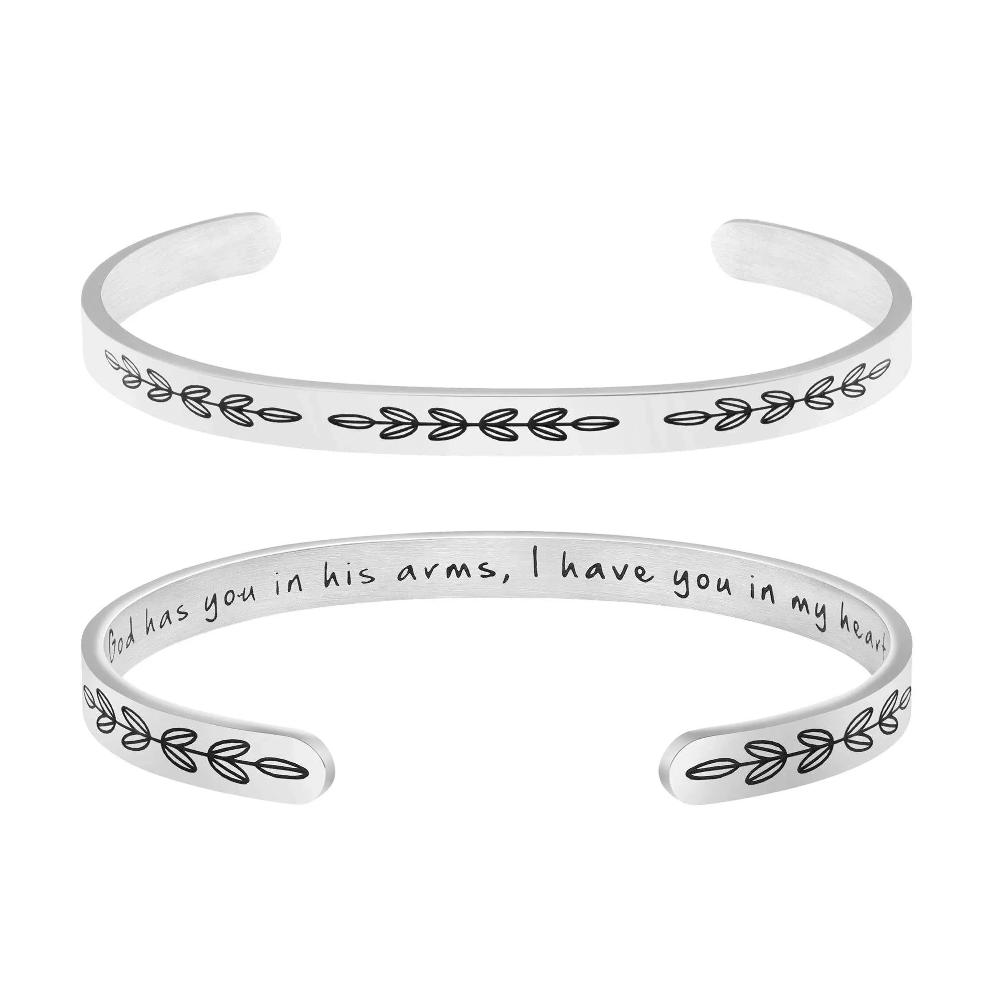 ???????? ???????? for Women In Memory of Jewelry Gift Sympathy Remembering Loss of One You Loved Cuff Bracelets