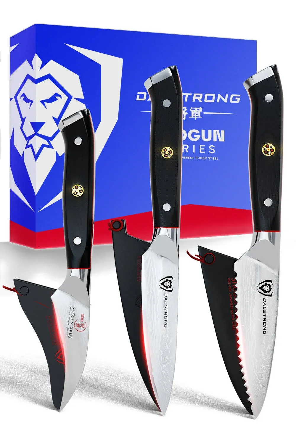 Dalstrong Knife Set 3 Piece Paring Knife Set Shogun Series