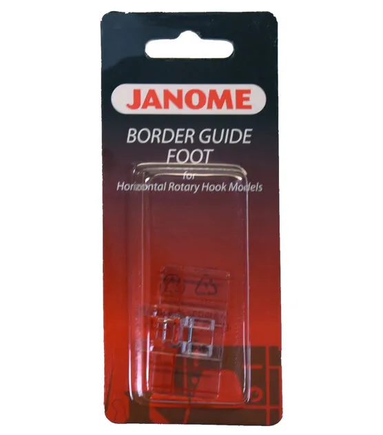 Genuine Border Guide Foot For #200434003 Janome Horizontal Rotary Hook Models