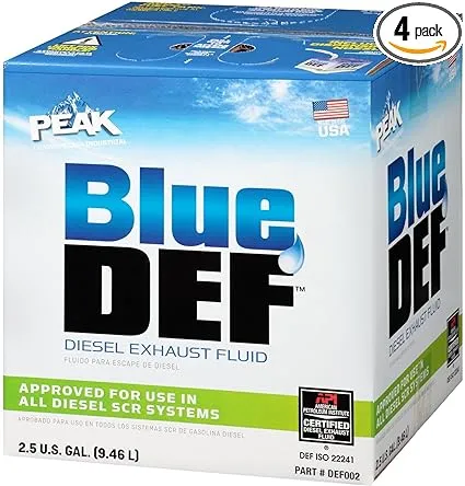 Blue Def Def002-4pk Diesel Exhaust Fluid 2.5 Gallon 4 Pack