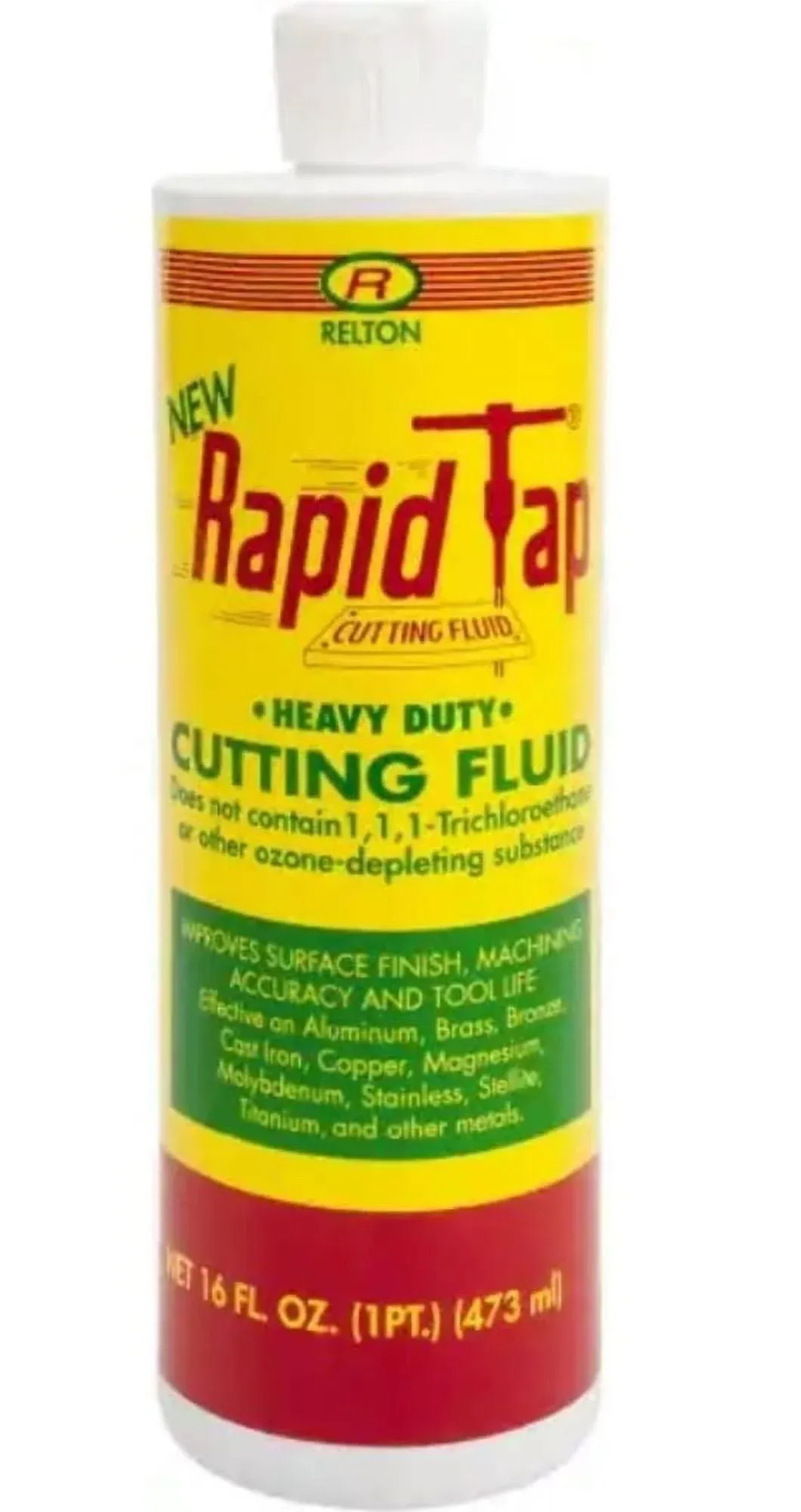 Relton 1PNEW 1 Pint Can Rapid Tap Metal Cutting Fluid (30016)