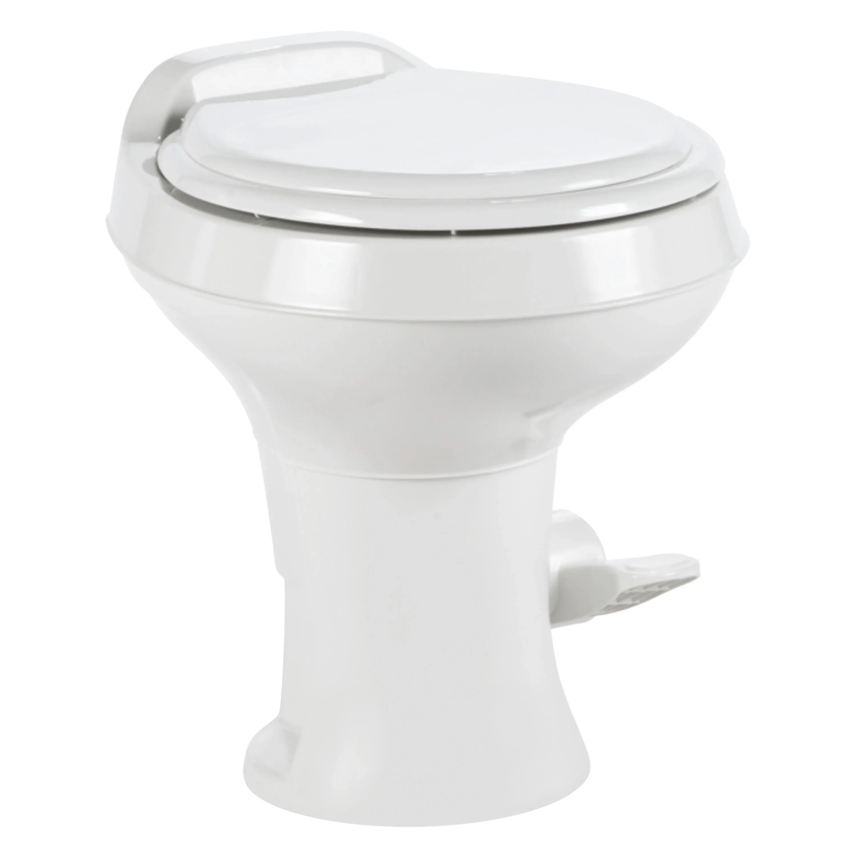 Dometic 302300071 300 Series Standard Height RV Toilet, White