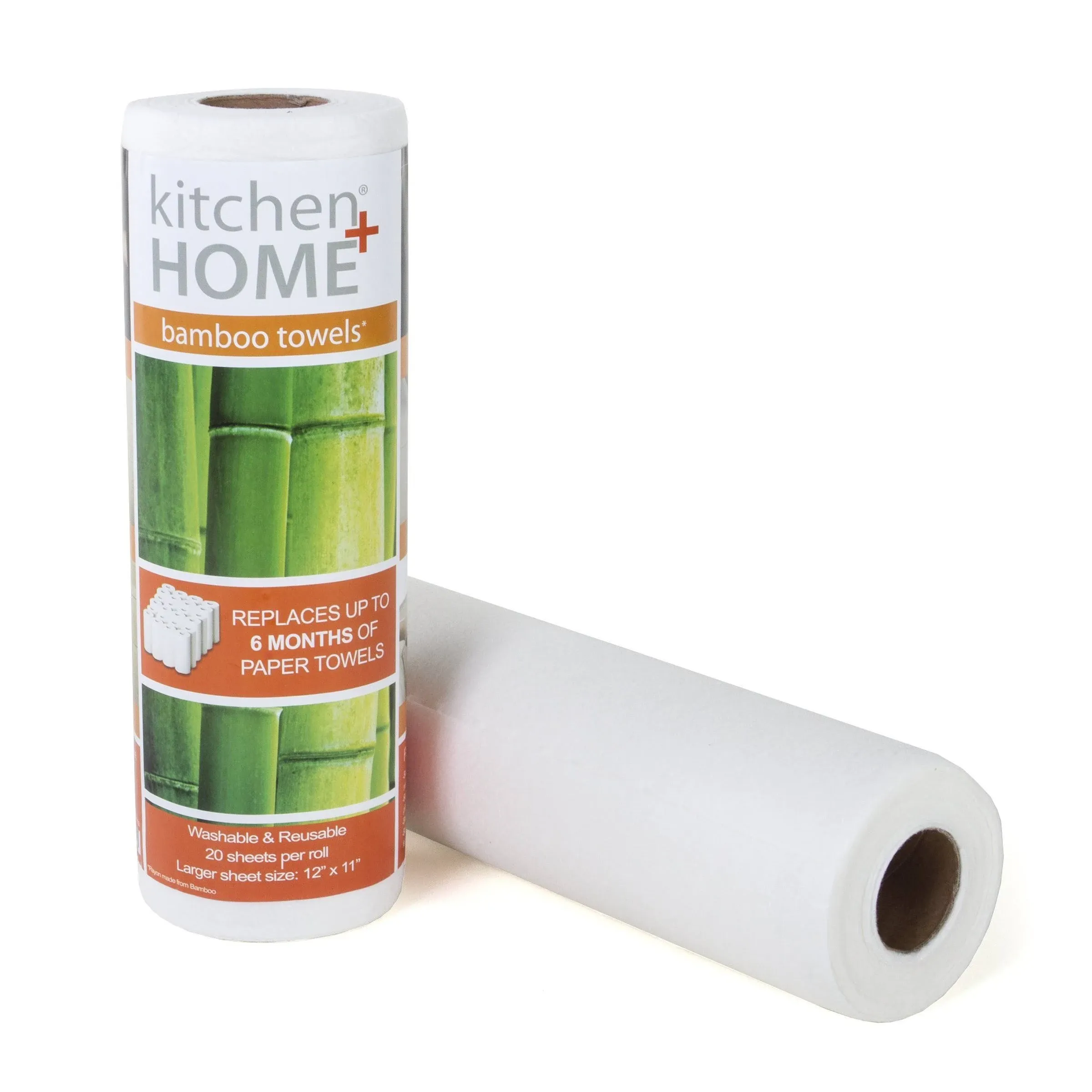 Bamboo Paper Towels - Heavy Duty Eco Friendly Machine Washable Reusable Sheets\xa0