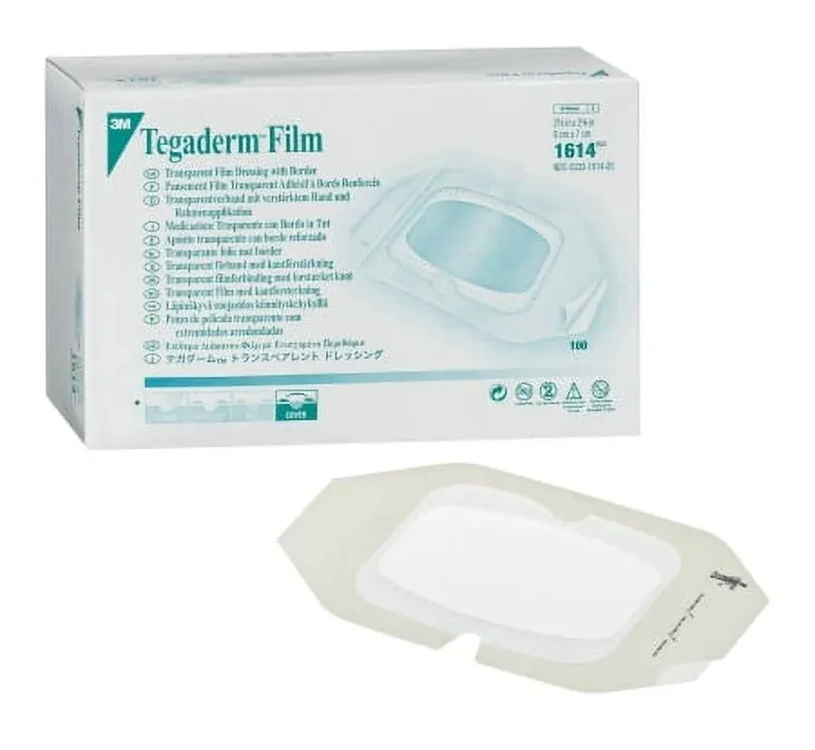 3M Tegaderm™ Transparent Hypoallergenic Film Dressing