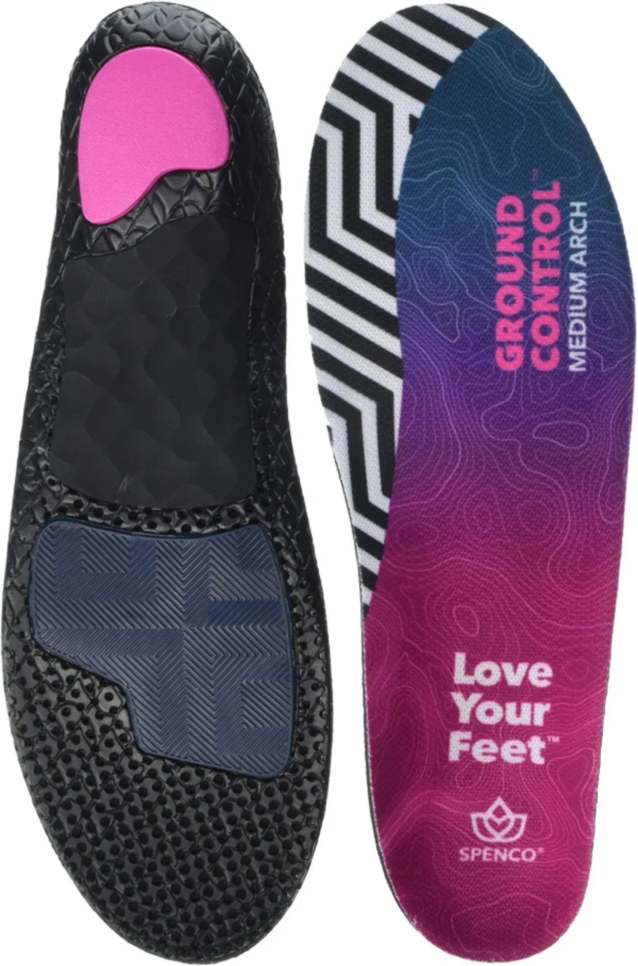 Spenco Ground Control Medium Arch Insoles