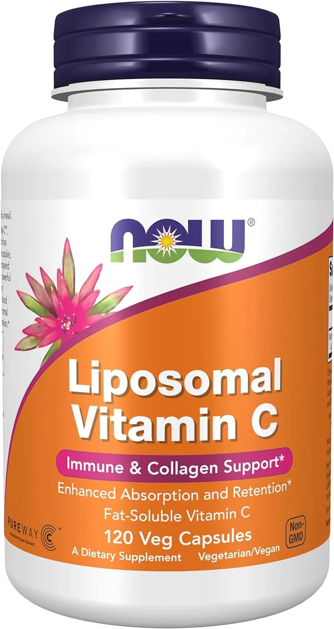 NOW Foods Liposomal Vitamin C - 120 Veg Capsules