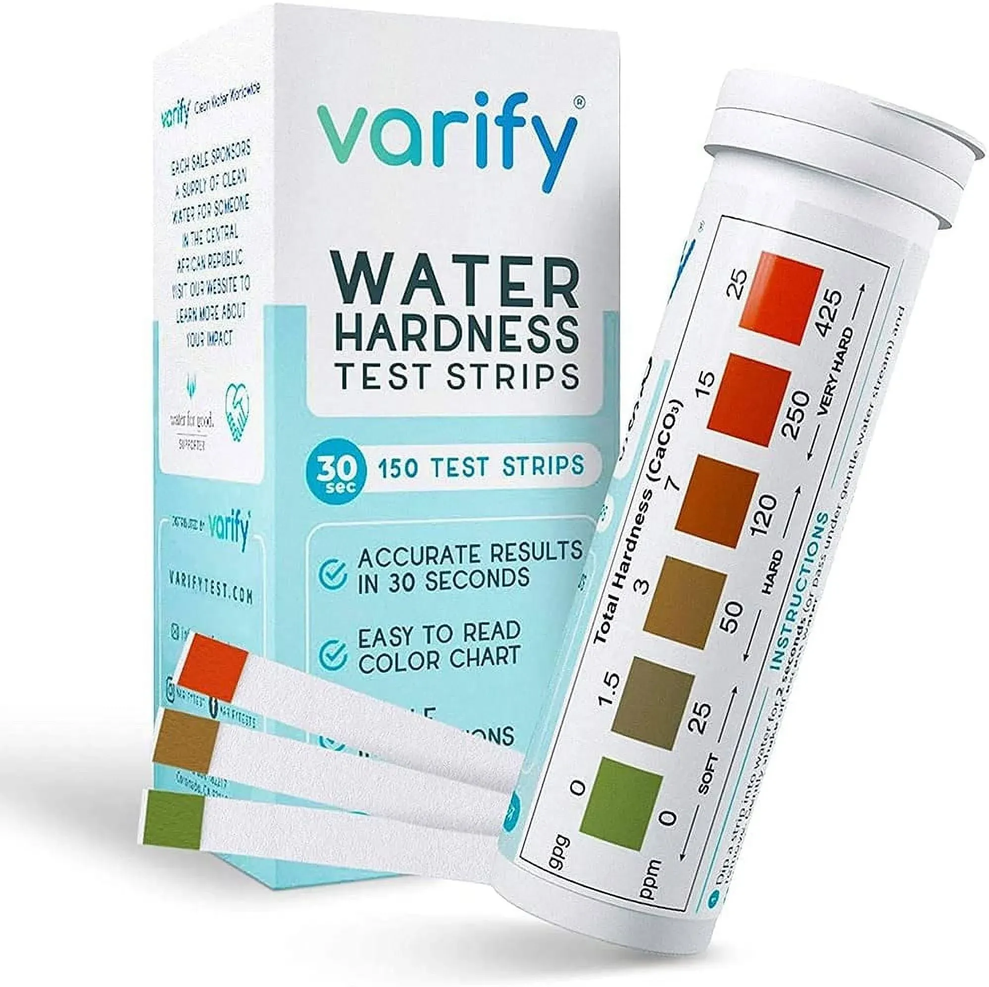 Varify Premium Water Hardness Test Kit | Fast and Accurate Hard Water Quality ...