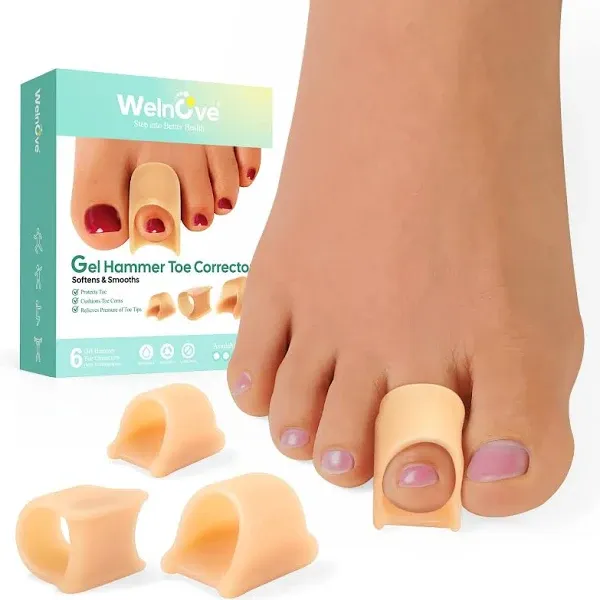 Welnove Hammertoe Corrector 6 Pack