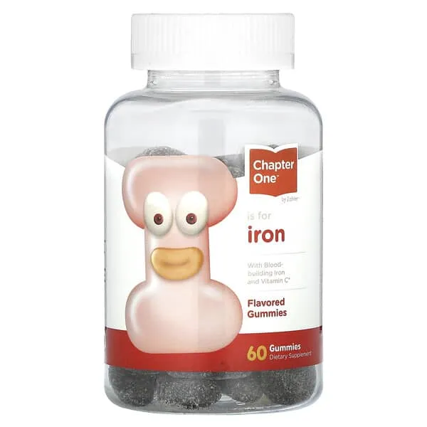 Zahler Chapter One Iron Vitamin | 60 Gummies