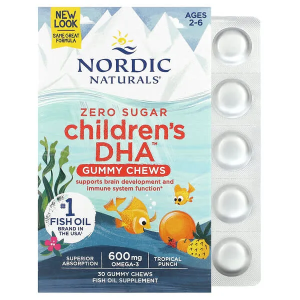 Nordic Naturals Children's DHA Gummies 30 Gummies