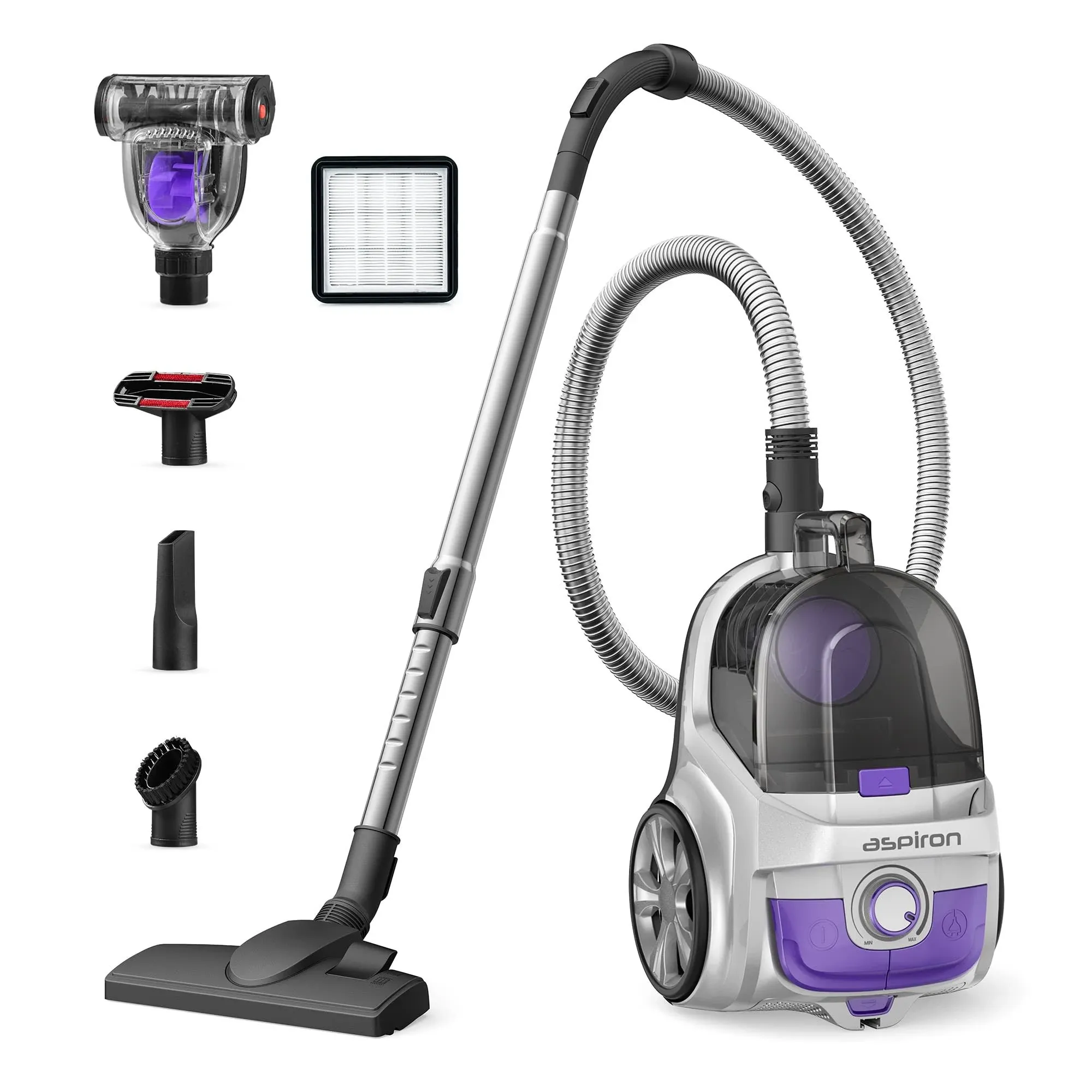 Aspiron CA006 Lightweight Bagless Vacuum Cleaner