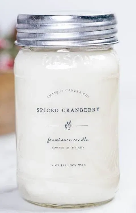 Spiced Cranberry 16 oz candle