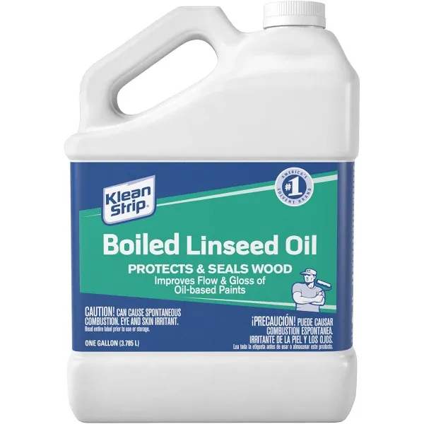 Klean-Strip Green GLO45 Boiled Linseed Oil, 1-Gallon