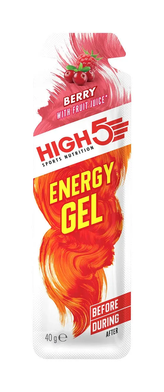 High5 Energy Gel Berry 20 x 40 Gr