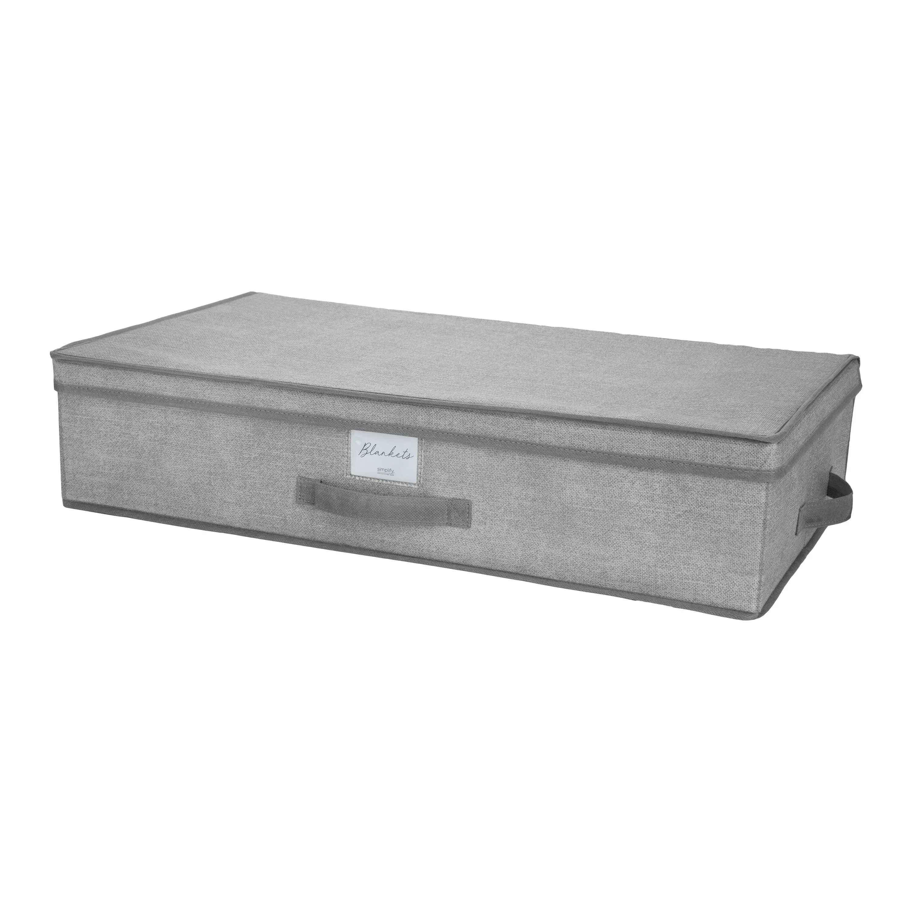 Simplify Under The Bed Storage Box in Heather Grey