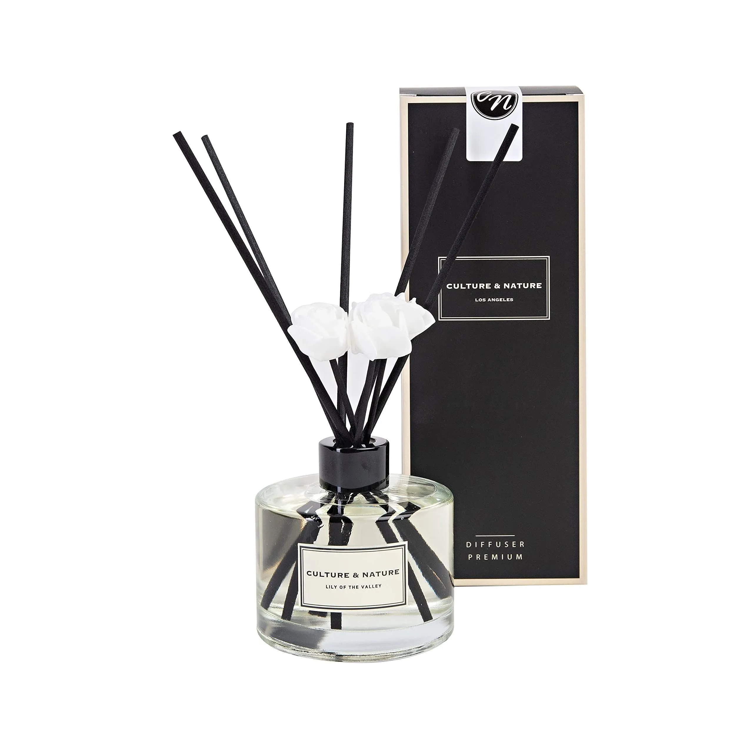 CULTURE &amp; NATURE Reed Diffuser 6.7 oz (200ml) Apple Pie Scented Reed Diffuser...