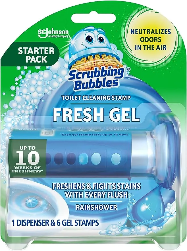 Scrubbing Bubbles Toilet Cleaning Gel