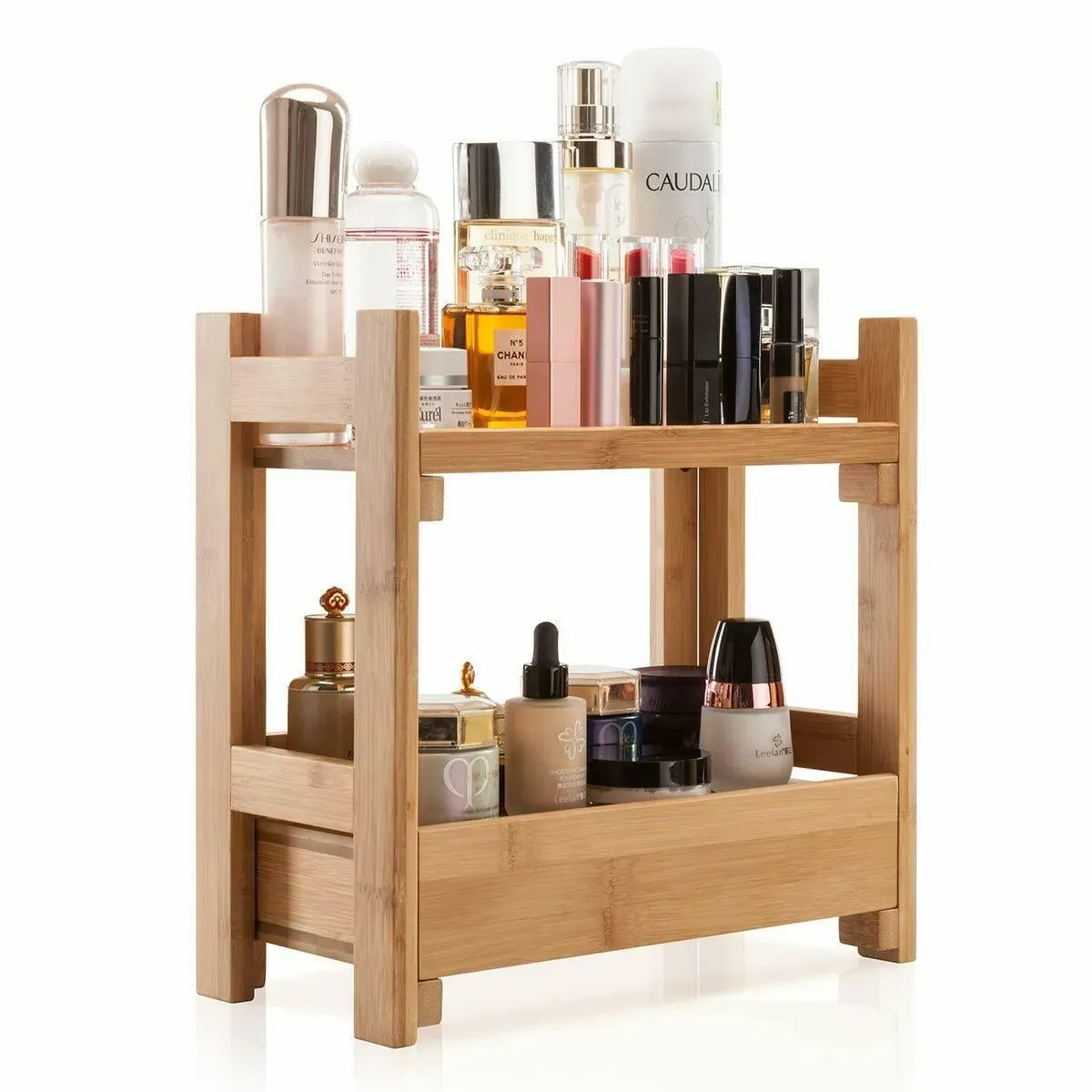 Bathroom Counter Organizer Shelf Cosmetic And Vanity Perfume Organizer Shelf Wit