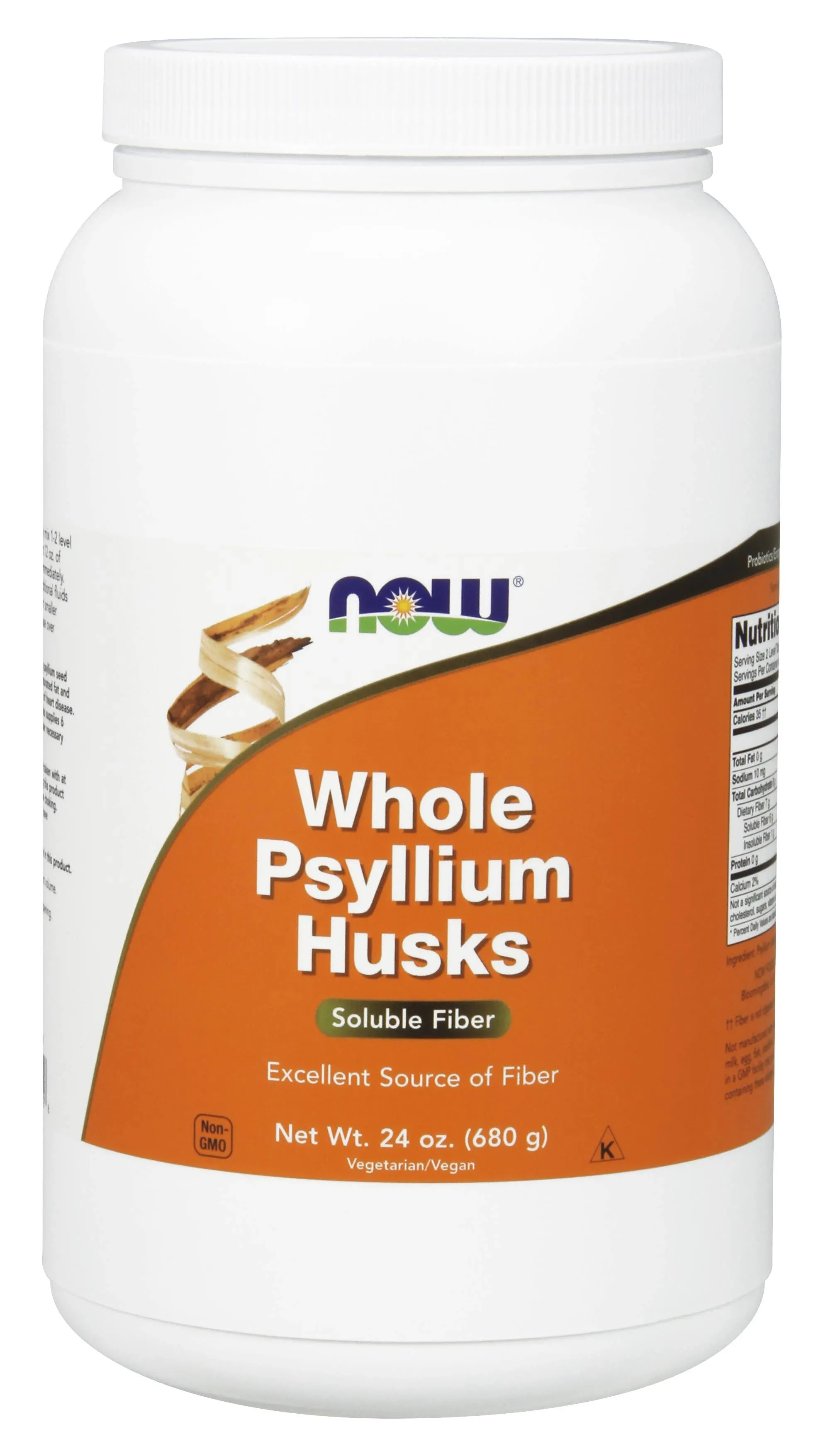 Now Foods Psyllium Husk Powder - 12 oz bottle