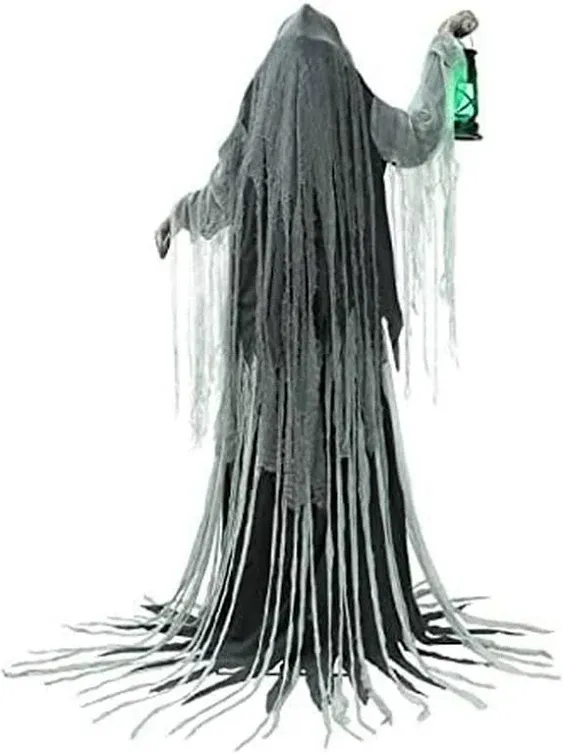 Halloween Outdoor Decor 76 inch Animated Cemetery Phantom