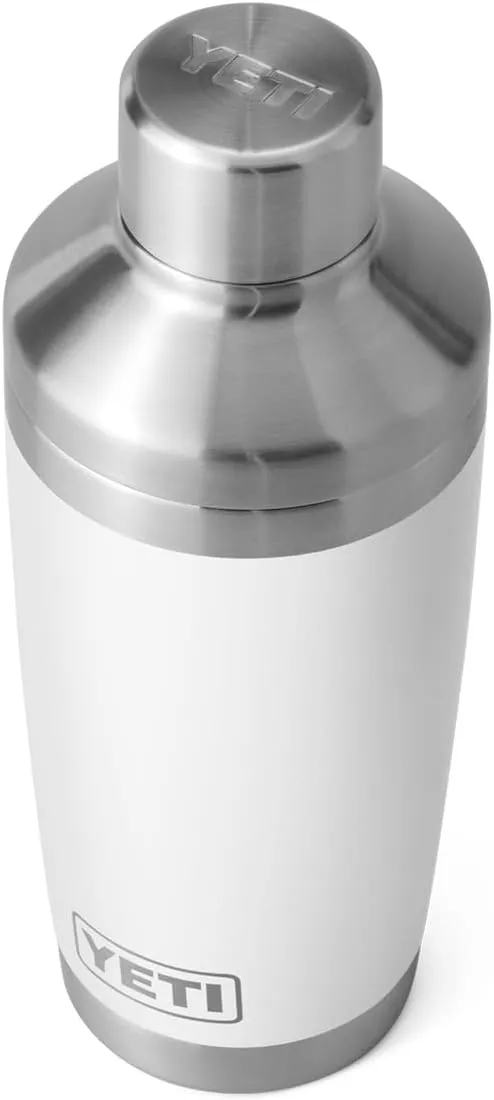 YETI Rambler 20 oz White Stainless Steel Cocktail Shaker