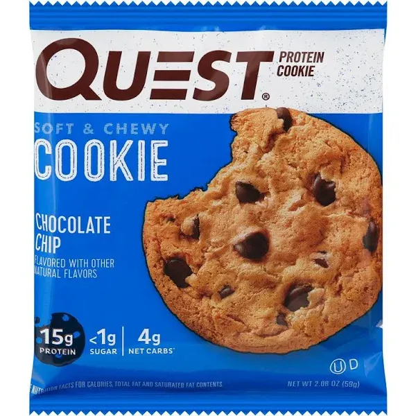 Quest Chocolate Chip Protein Cookie